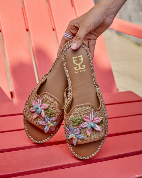 Maple Syrup : Slipon Espradrille Wedges