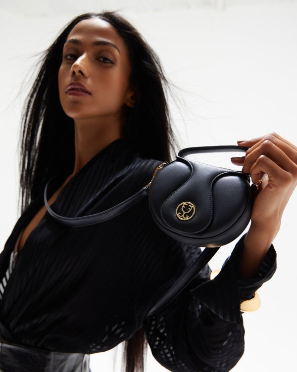 The Micro Bag Leather - Black