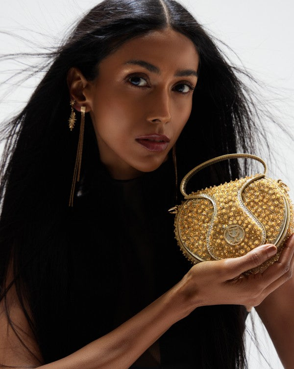The Micro Bag Leather - Gold