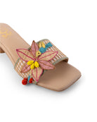 Nude Nectar : Slipon Block Heels