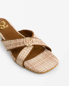 Oat of Control : Sandal Heels - Fizzy Goblet - Handcrafted - Indian - Heels