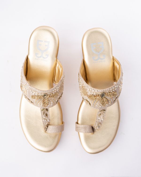 Palermo : Kolha Wedge -  Payal Singhal x Fizzy Goblet - Limited Edition