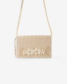 Pearl Pressure : Shoulder Bag - Pearls - Shoulder Bag - Handcrafted - Fizzy Goblet