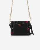 Ruby : Shoulder Bag - Mini - Shoulder Bag - Black - Handcrafted - Fizzy Goblet