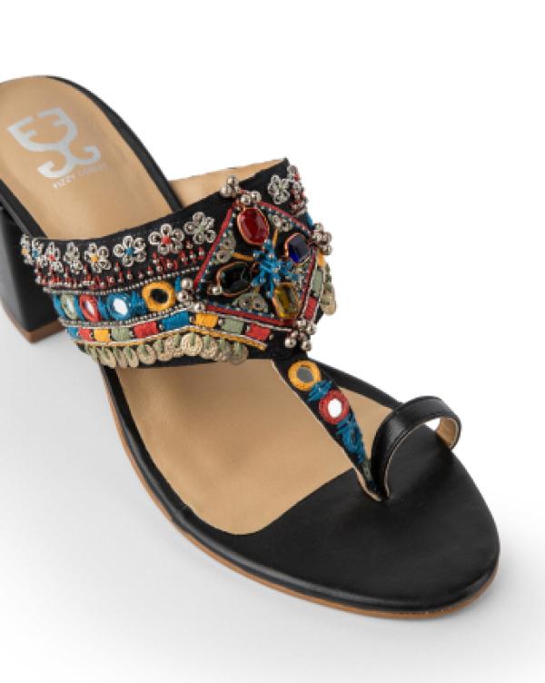 Starling Darling : Kolha Block Heel