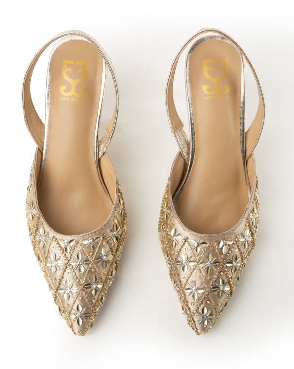 Starstruck : Salsa Mule Heels - Kareena Kapoor Khan x Fizzy Goblet - L