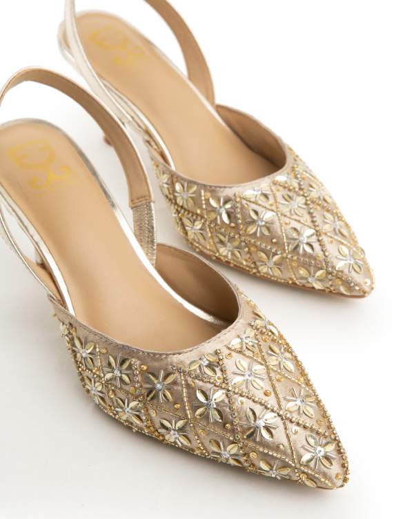 Starstruck : Salsa Mule Heels  - Kareena Kapoor Khan x Fizzy Goblet - Limited Edition