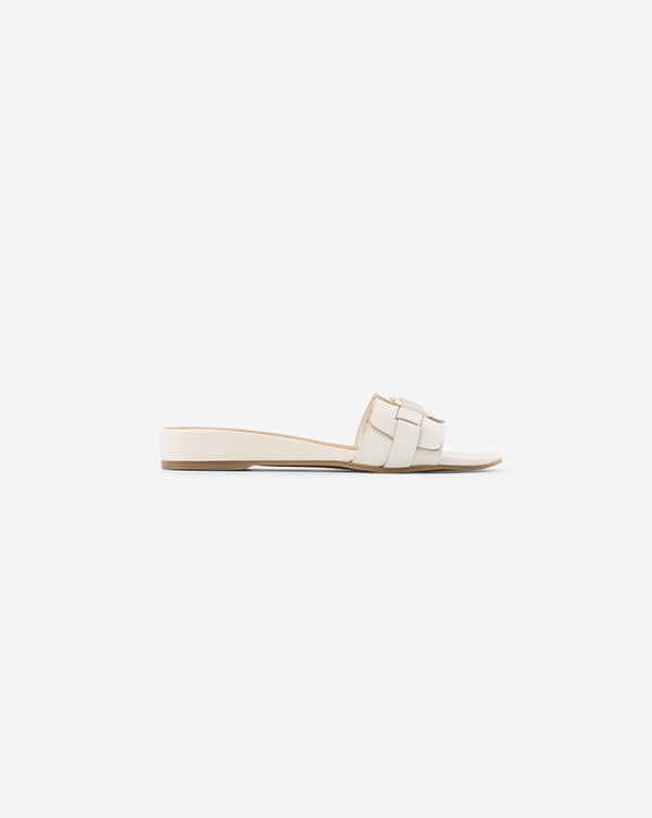 White on Cue : Sandal Heels - Heels - Fizzy Goblet - Handcrafted - Indian