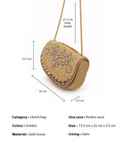Zari Darling : Clutch Bag - Fizzy Goblet - Indian - Handcrafted 