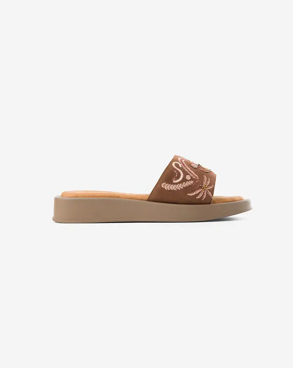 Blush & Bronze : Bomba Sliders - Fizzy Goblet - Handcrafted 