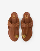 Chandan : Kolha Flats - Brown - Handcrafted - Fizzy Goblet - Indian