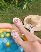 Crisp Mornings : Sliders - Fizzy Goblet - handcrafted - Sliders Multi - Waterproof