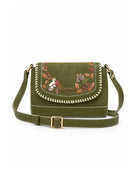 Olive a Sudden : Sling Bag - Olive - Sling bag - Handcrafted - Indian