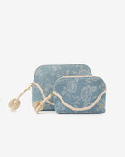 Denim Daydream : Pouches - Blue - Fizzy Goblet  - Handcrafted
