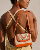 Lucky Orange : Sling Bag - Handcrafted - Fizzy Goblet