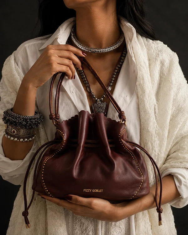 Jholi : Shoulder Bag - Fizzy Goblet - Handcrafted - Indian
