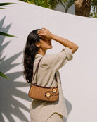 Pearl Pressure : Shoulder Bag - Fizzy Goblet - Handcrafted