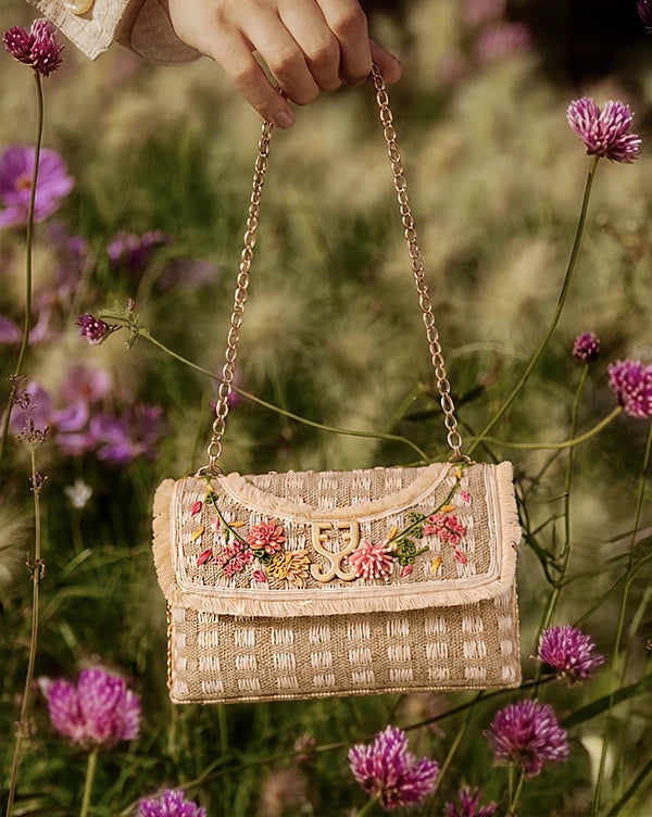 Summer Sorbet : Shoulder Bag - Handcrafted - Fizzy Goblet