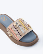 Making Waves : Bomba Sliders - Fizzy Goblet - Handcrafted - Blue