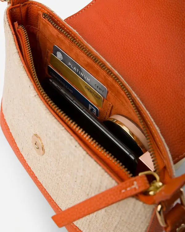 Lucky Orange : Sling Bag - Handcrafted - Fizzy Goblet