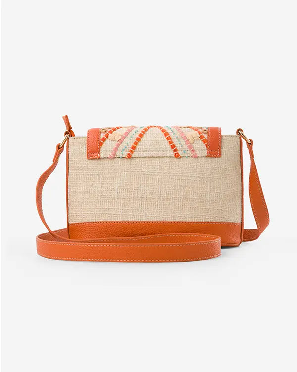 Lucky Orange : Sling Bag - Handcrafted - Fizzy Goblet