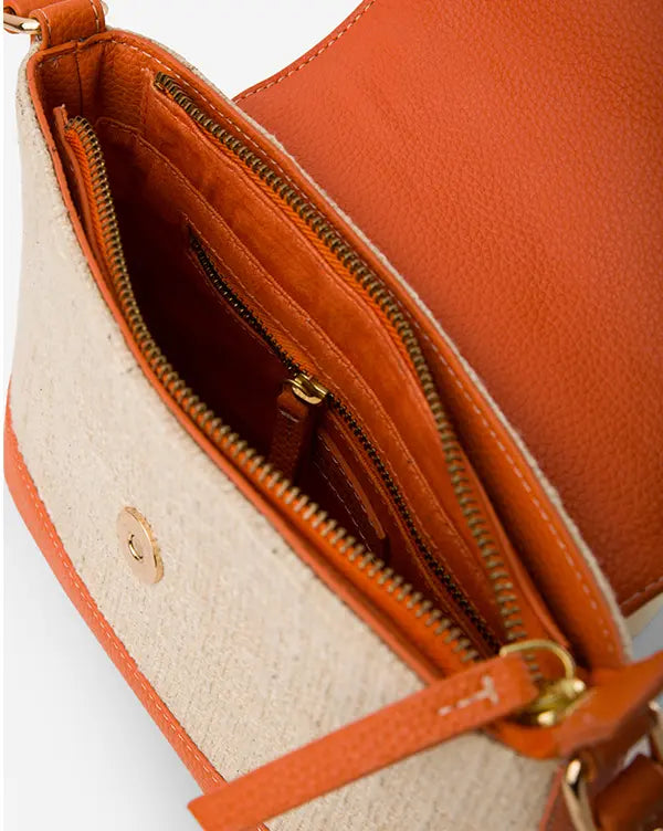 Lucky Orange : Sling Bag - Handcrafted - Fizzy Goblet