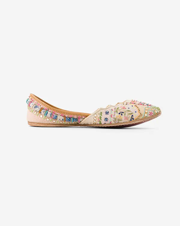 Mirror Masala : Juttis - Fizzy Goblet - Handcrafted