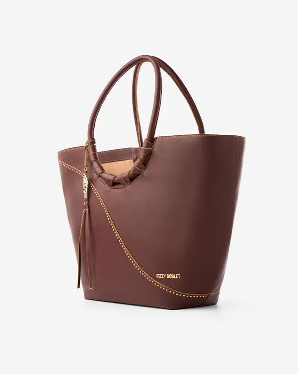 Pitara : Tote Bag - Handcrafted - Fizzy Goblet - Indian