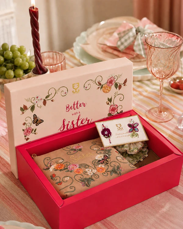 Rakhi Gift : Box - Handcrafted - Fizzy Goblet - Indian - Gift box