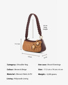 Rosé & Raffia : Shoulder Bag - Handcrafted - FIzzy Goblet 