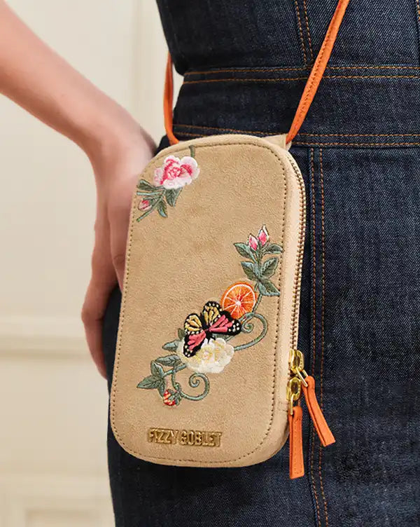 Hot Tea : Phone Bag - Bag - Fizzy Goblet - Handcrafted - Indian
