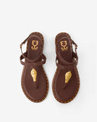 Sindoor : Thong Sandals - Handcrafted - Fizzy Goblet - Indian