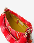 Stripe Club : Shoulder Bag - Handcrafted - Fizzy Goblet 