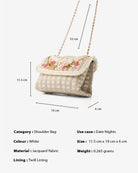 Summer Sorbet : Shoulder Bag - Handcrafted - Fizzy Goblet