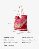 Sunset Club : Tote Bag - Fizzy Goblet - Handcrafted 