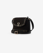 Tweed Dreams : Shoulder Bag - Fizzy Goblet - Handcrafted - Black