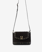 Tweed Dreams : Shoulder Bag - Fizzy Goblet - Handcrafted - Black