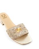 Zodiac Sandal Heels - Champagne