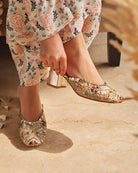 Wanderlust Heels - Payal Singhal X Fizzy Goblet- Limited Edition