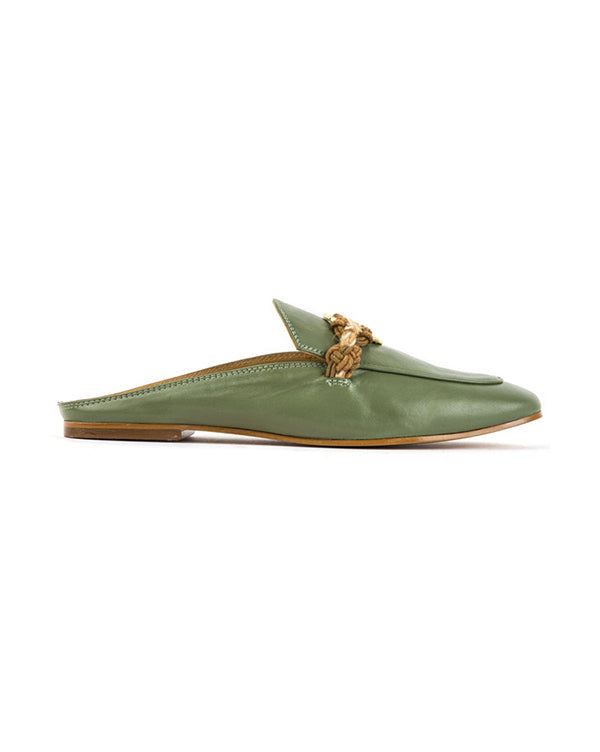 Kabuki : Logo Loafers - Olive