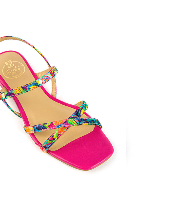 Rumba : Mix Sandals - Pink