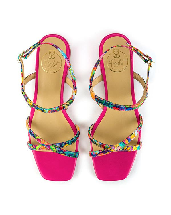 Rumba : Mix Sandals - Pink