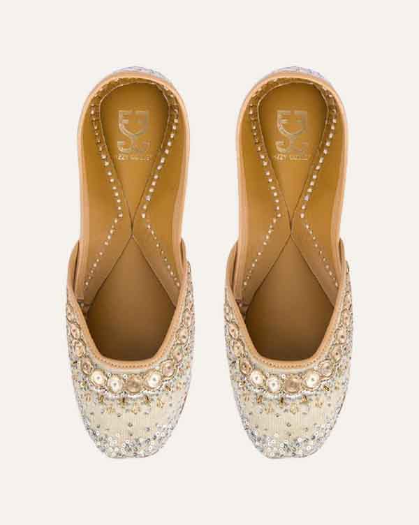 Pixie Dust : Juttis - Silver & Gold - SIlver & Gold Juttis - Fizzy Goblet