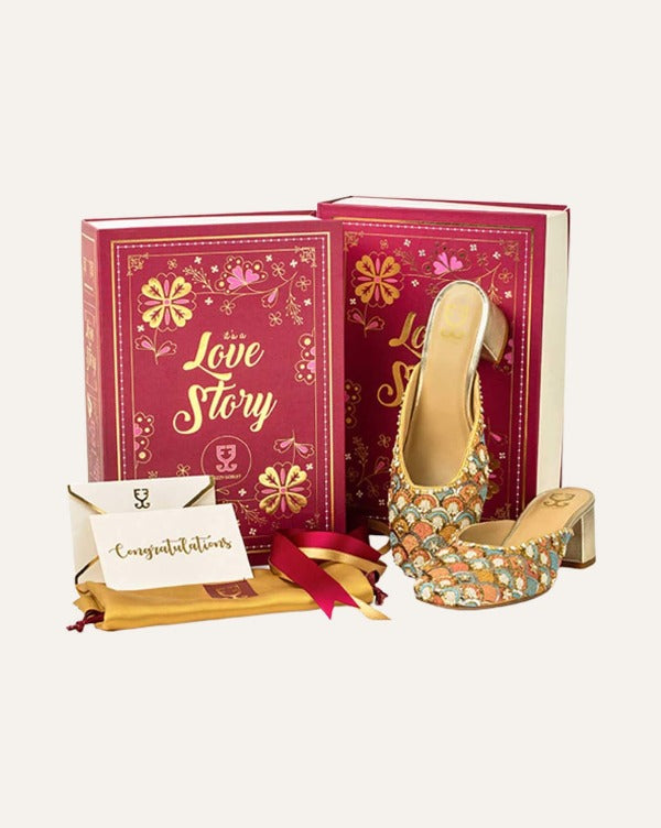 Love Story Box - Good Times Ahead Heels - Multi Fizzy Goblet - Fizzy Goblet