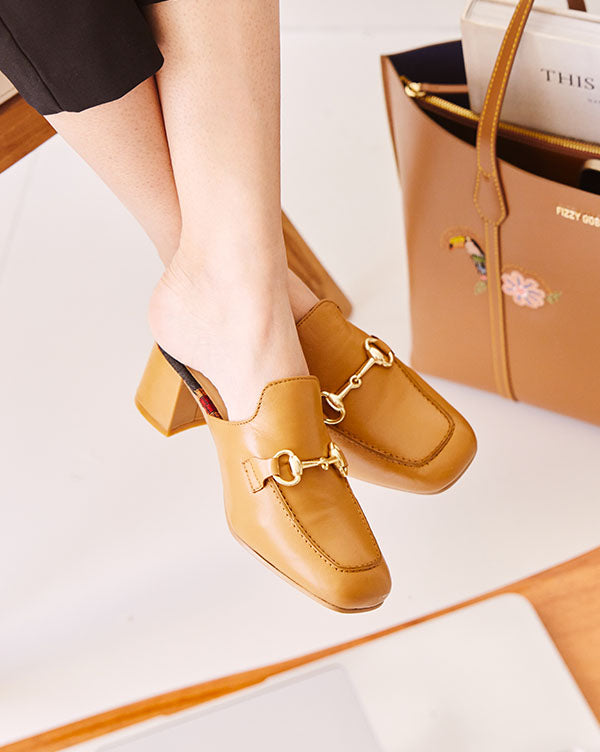 The Morning Show Loafer Heels