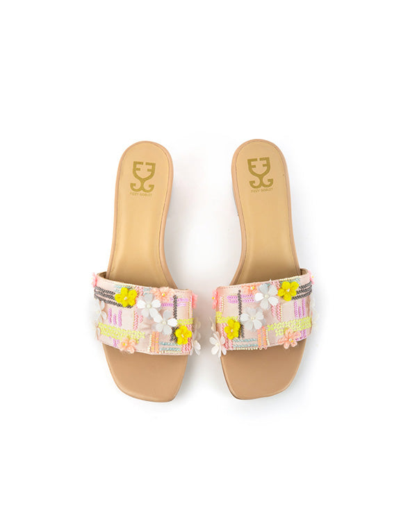 Cheer Up Buttercup - Sandal Heels