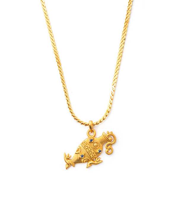 Zodiac Necklace – Aquarius