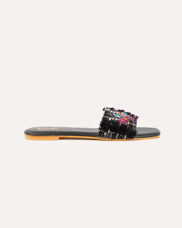 Midnight Blooms - Sandals