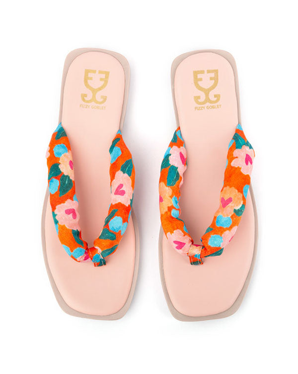 Orange Blossom - Flip Flops
