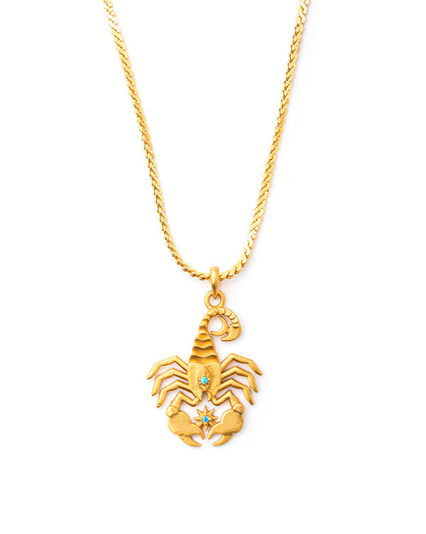 Zodiac Necklace – Scorpio